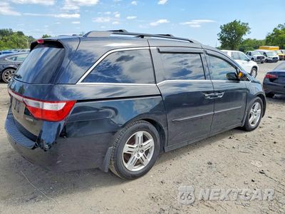 Trzecie zdjęcie samochodu z tyłu: 2012 HONDA ODYSSEY TOURING VIN:5FNRL5H9XCB053082 - miniatura
