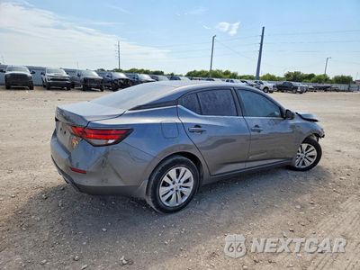 Trzecie zdjęcie samochodu z tyłu: 2022 NISSAN SENTRA S VIN:3N1AB8BV5NY240442 - miniatura