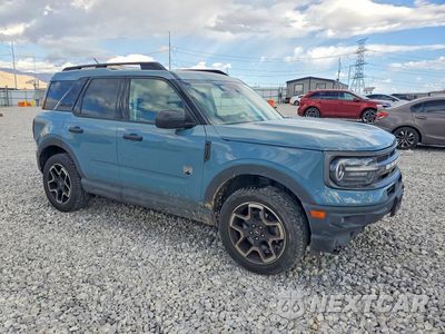 Czwarte zdjęcie samochodu z boku: 2021 FORD BRONCO SPORT BIG BEND VIN:3FMCR9B66MRA09862 - miniatura