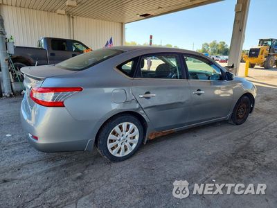 Trzecie zdjęcie samochodu z tyłu: 2014 NISSAN SENTRA FE+ SV VIN:3N1AB7AP9EL619325 - miniatura
