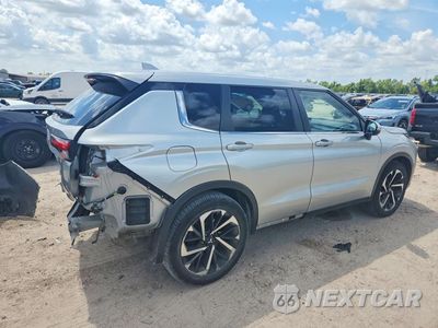 Trzecie zdjęcie samochodu z tyłu: 2022 MITSUBISHI OUTLANDER ES VIN:JA4J3TA83NZ035095 - miniatura