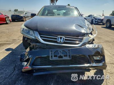 Piąte zdjęcie samochodu w środku: 2013 HONDA ACCORD EXL VIN:1HGCR2F85DA059493 - miniatura