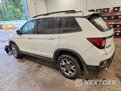 Drugie zdjęcie samochodu z przodu: 2023 HONDA PASSPORT TRAIL SPORT VIN:5FNYF8H68PB007864 - miniatura