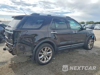 Trzecie zdjęcie samochodu z tyłu: 2013 FORD EXPLORER LIMITED VIN:1FM5K8F83DGB88193 - miniatura