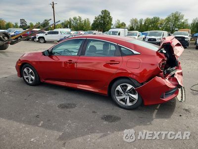 Drugie zdjęcie samochodu z przodu: 2019 HONDA CIVIC LX VIN:2HGFC2F69KH532453 - miniatura