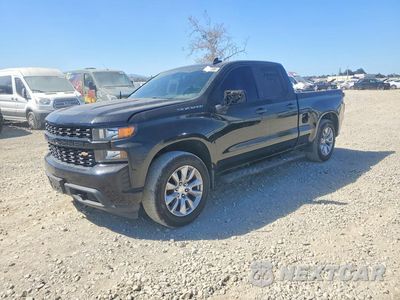 2021 CHEVROLET SILVERADO C1500 CUSTOM 1GCRWBEH3MZ182200 - główne zdjęcie licytacji z USA - miniatura