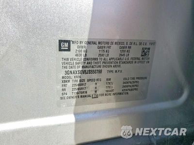 Zdjęcie 13 z 13 samochodu: 2018 CHEVROLET EQUINOX LT VIN:3GNAXSEV8JS550788 - miniatura