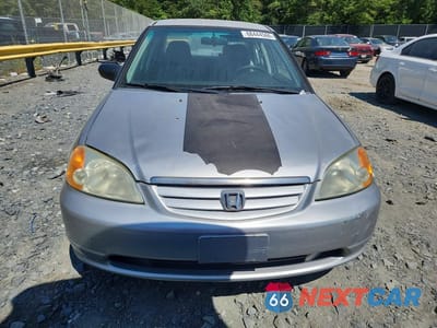 Piąte zdjęcie samochodu w środku: 2003 HONDA CIVIC LX VIN:2HGES15513H537827 - miniatura