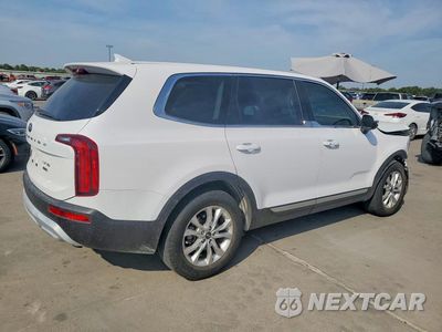 Trzecie zdjęcie samochodu z tyłu: 2021 KIA TELLURIDE LX VIN:5XYP2DHC5MG164679 - miniatura