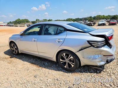 Drugie zdjęcie samochodu z przodu: 2022 NISSAN SENTRA SV VIN:3N1AB8CV2NY282727 - miniatura