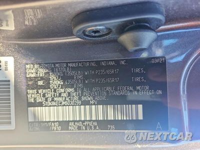 Zdjęcie 13 z 13 samochodu: 2021 TOYOTA SIENNA LE VIN:5TDKRKEC3MS030299 - miniatura