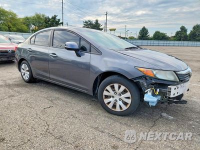 Czwarte zdjęcie samochodu z boku: 2012 HONDA CIVIC LX VIN:19XFB2F54CE377607 - miniatura