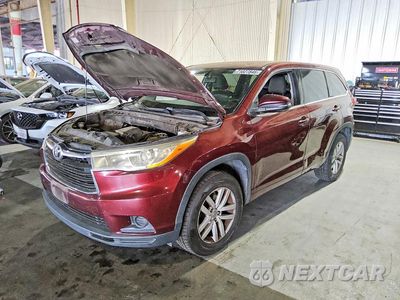 2014 TOYOTA HIGHLANDER LE 5TDZKRFH6ES036055 - główne zdjęcie licytacji z USA - miniatura