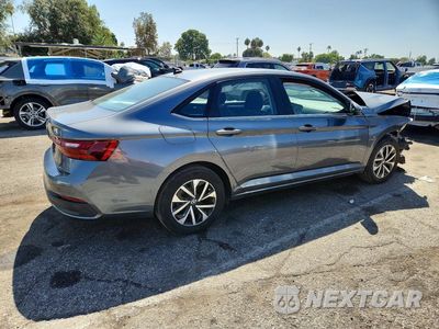 Trzecie zdjęcie samochodu z tyłu: 2022 VOLKSWAGEN JETTA S VIN:3VWCM7BU7NM014957 - miniatura