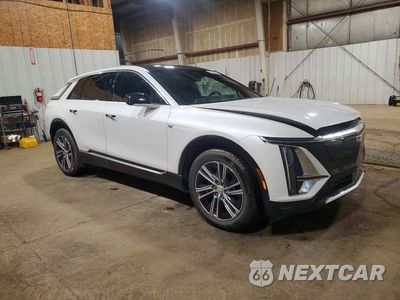 Czwarte zdjęcie samochodu z boku: 2024 CADILLAC LYRIQ LUXURY VIN:1GYKPPRL4RZ101359 - miniatura