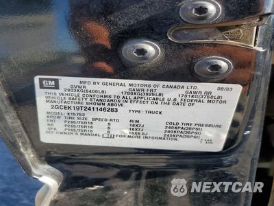 Zdjęcie 13 z 13 samochodu: 2004 CHEVROLET SILVERADO K1500 VIN:2GCEK19T241146283 - miniatura