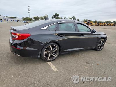 Trzecie zdjęcie samochodu z tyłu: 2020 HONDA ACCORD SPORT VIN:1HGCV1F3XLA135699 - miniatura