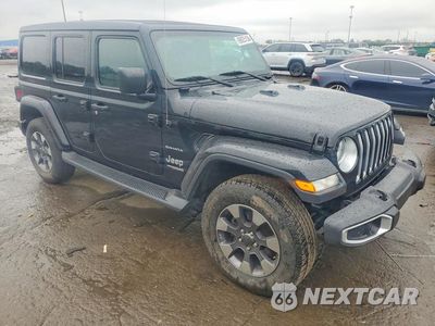 Czwarte zdjęcie samochodu z boku: 2019 JEEP WRANGLER UNLIMITED SAHARA VIN:1C4HJXEGXKW674073 - miniatura