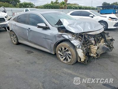 Czwarte zdjęcie samochodu z boku: 2018 HONDA CIVIC EX VIN:19XFC2F82JE200896 - miniatura