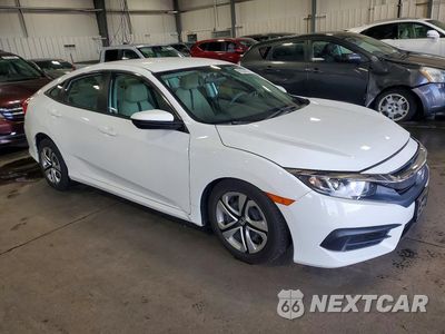 Czwarte zdjęcie samochodu z boku: 2017 HONDA CIVIC LX VIN:19XFC2F5XHE014894 - miniatura