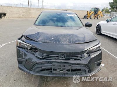Piąte zdjęcie samochodu w środku: 2022 HONDA CIVIC LX VIN:2HGFE2F23NH523047 - miniatura