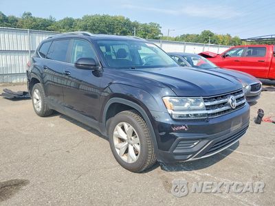 Czwarte zdjęcie samochodu z boku: 2018 VOLKSWAGEN ATLAS S VIN:1V2GR2CAXJC531385 - miniatura