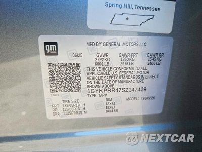 Zdjęcie 13 z 13 samochodu: 2025 CADILLAC XT6 LUXURY VIN:1GYKPBR47SZ147429 - miniatura