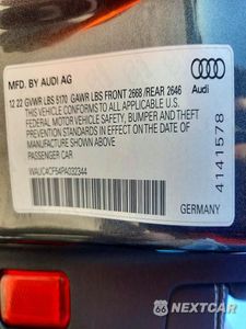 Zdjęcie 13 z 13 samochodu: 2023 AUDI S5 PREMIUM PLUS VIN:WAUC4CF54PA032344 - miniatura