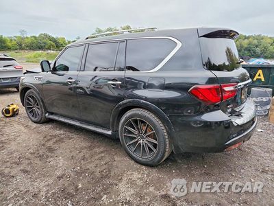 Drugie zdjęcie samochodu z przodu: 2021 INFINITI QX80 LUXE VIN:JN8AZ2AE8M9272785 - miniatura