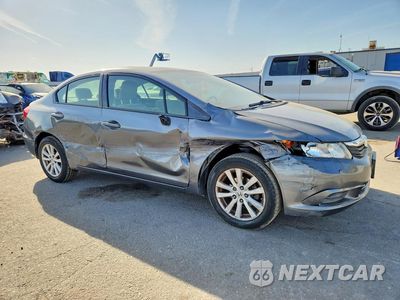 Czwarte zdjęcie samochodu z boku: 2012 HONDA CIVIC EX VIN:JHMFB2F80CS006417 - miniatura