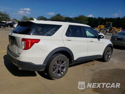 Trzecie zdjęcie samochodu z tyłu: 2022 FORD EXPLORER XLT VIN:1FMSK8DH6NGB82430 - miniatura