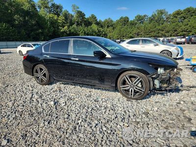 Czwarte zdjęcie samochodu z boku: 2016 HONDA ACCORD SPORT VIN:1HGCR2F5XGA122016 - miniatura