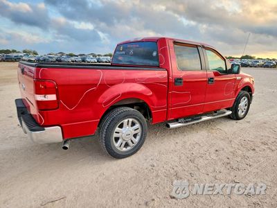 Trzecie zdjęcie samochodu z tyłu: 2007 FORD F150 SUPERCREW VIN:1FTRW12W27KD13837 - miniatura