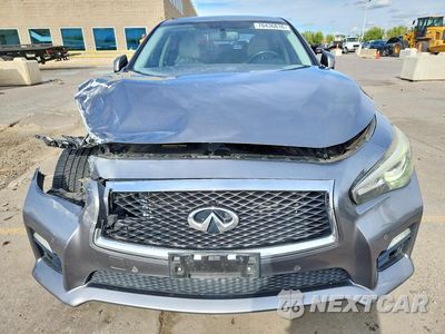 Piąte zdjęcie samochodu w środku: 2015 INFINITI Q50 SPORT VIN:JN1BV7AR7FM397209 - miniatura