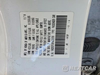 Zdjęcie 12 z 12 samochodu: 2015 HONDA ACCORD SPORT VIN:1HGCR2F58FA059299 - miniatura