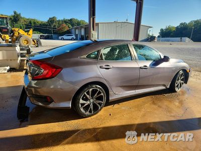 Trzecie zdjęcie samochodu z tyłu: 2020 HONDA CIVIC SPORT VIN:19XFC2F81LE014897 - miniatura