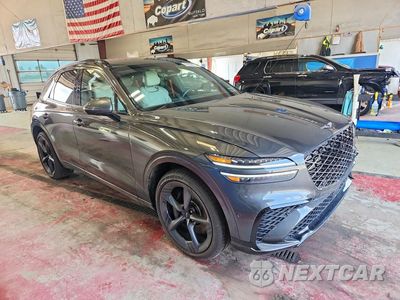 Czwarte zdjęcie samochodu z boku: 2026 GENESIS GV70 SPORT PRESTIGE VIN:KMUMEDTC6TU257352 - miniatura