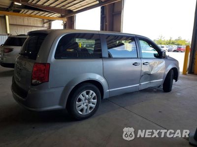 Trzecie zdjęcie samochodu z tyłu: 2018 DODGE GRAND CARAVAN SE VIN:2C4RDGBG4JR309105 - miniatura