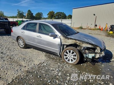 Czwarte zdjęcie samochodu z boku: 2007 HONDA ACCORD SE VIN:1HGCM66427A008363 - miniatura