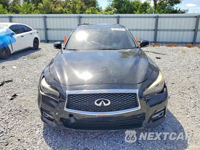Piąte zdjęcie samochodu w środku: 2015 INFINITI Q50 BASE VIN:JN1BV7AP9FM346681 - miniatura