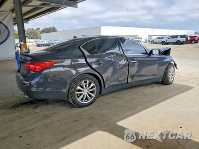 Trzecie zdjęcie samochodu z tyłu: 2016 INFINITI Q50 2.0T PREMIUM VIN:JN1CV7AP3GM200475 - miniatura