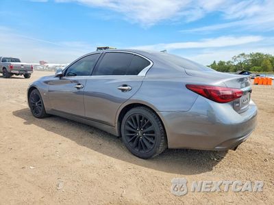 Drugie zdjęcie samochodu z przodu: 2018 INFINITI Q50 3.0T LUXE VIN:JN1EV7ARXJM443847 - miniatura