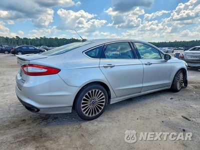 Trzecie zdjęcie samochodu z tyłu: 2015 FORD FUSION TITANIUM VIN:3FA6P0K95FR138472 - miniatura