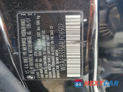 Zdjęcie 13 z 13 samochodu: 2001 BMW X5 4.4I VIN:WBAFB33561LH26507 - miniatura
