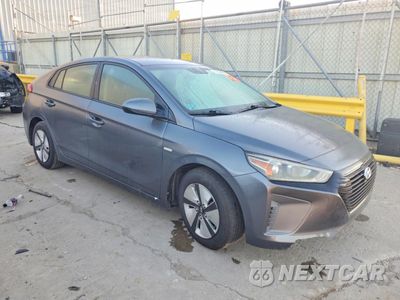 Czwarte zdjęcie samochodu z boku: 2018 HYUNDAI IONIQ BLUE VIN:KMHC65LC1JU073477 - miniatura