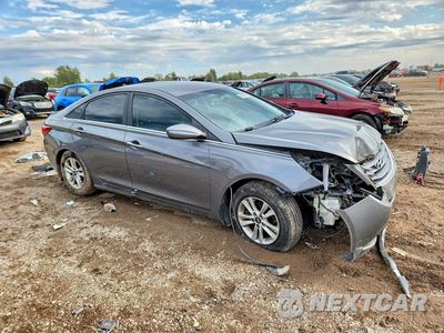 Czwarte zdjęcie samochodu z boku: 2013 HYUNDAI SONATA GLS VIN:5NPEB4AC1DH563910 - miniatura