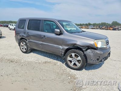 Czwarte zdjęcie samochodu z boku: 2014 HONDA PILOT EXL VIN:5FNYF4H53EB020003 - miniatura