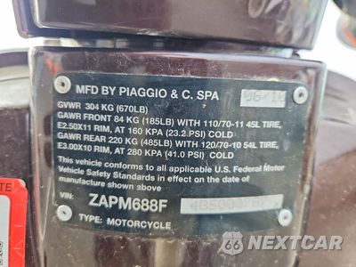 Zdjęcie 9 z 9 samochodu: 2011 VESPA LX 150IE VIN:ZAPM688F4B5000787 - miniatura