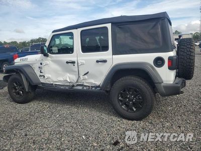 Drugie zdjęcie samochodu z przodu: 2022 JEEP WRANGLER UNLIMITED SPORT VIN:1C4HJXDG9NW133389 - miniatura
