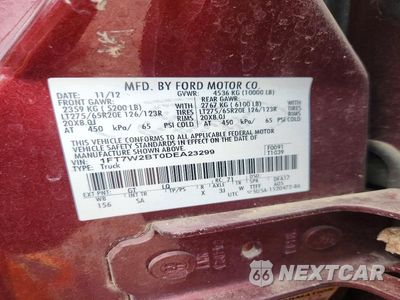 Zdjęcie 13 z 13 samochodu: 2013 FORD F250 SUPER DUTY VIN:1FT7W2BT0DEA23299 - miniatura